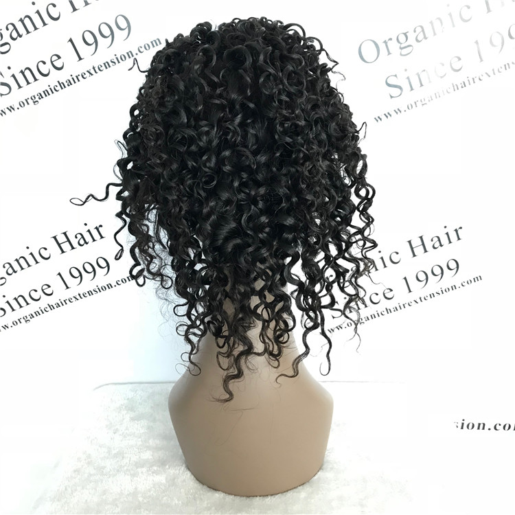  With High Quality Human Full And Affordable Price Curly  Lace  Wig For  Baby  A16